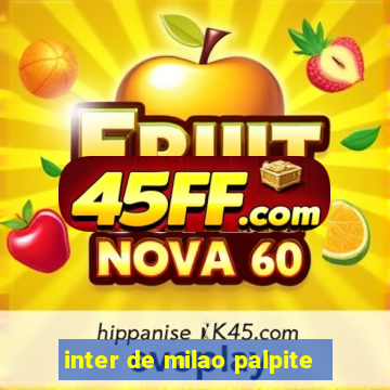 inter de milao palpite